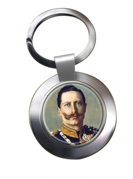 Kaiser Wilhelm II Chrome Key Ring