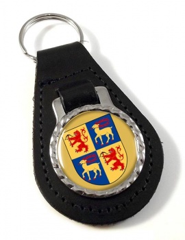 Kalmar (Sweden) Leather Key Fob