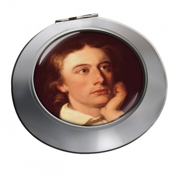 John Keats Chrome Mirror
