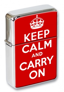Keep Calm and Carry On Flip Top Lighter