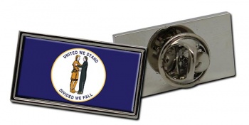 Kentucky Flag Pin Badge