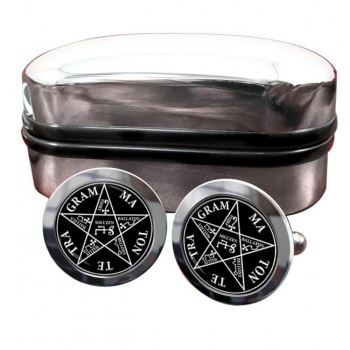 Key of Solomon Round Cufflinks