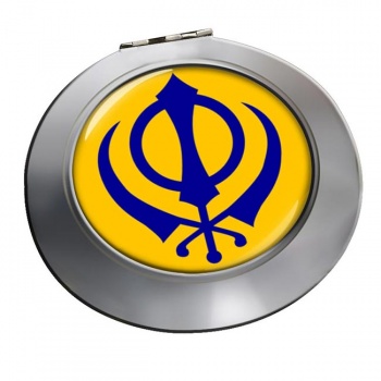 Khanda Chrome Mirror