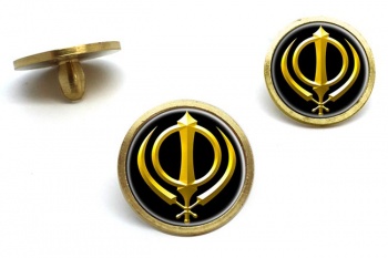 Khanda relief Golf Ball Markers