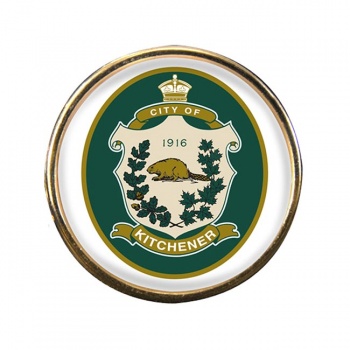 Kitchener (Canada) Round Pin Badge