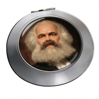 Karl Marx Chrome Mirror