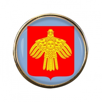 Komi Round Pin Badge