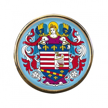 Kosice Round Pin Badge