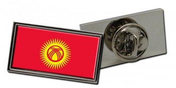 Kyrgyzstan Flag Pin Badge