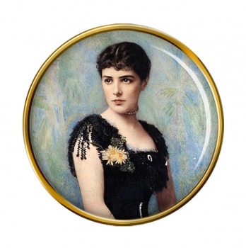 Lady Randolph Churchill Pin Badge