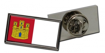 Castilla-La Mancha (Spain) Flag Pin Badge