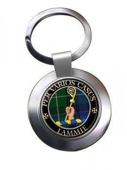 Lammie Scottish Clan Chrome Key Ring
