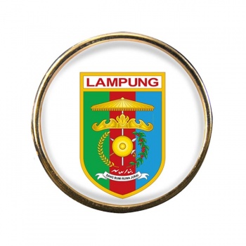 Lampung (Indonesia) Round Pin Badge