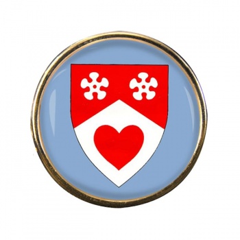 Lanarkshire (Scotland) Round Pin Badge