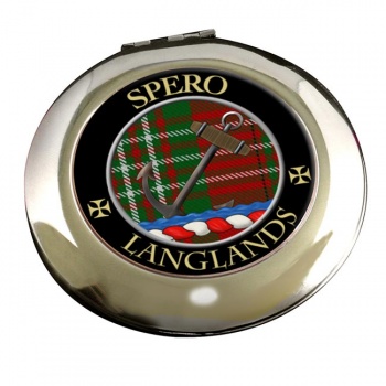 Langlands Scottish Clan Chrome Mirror