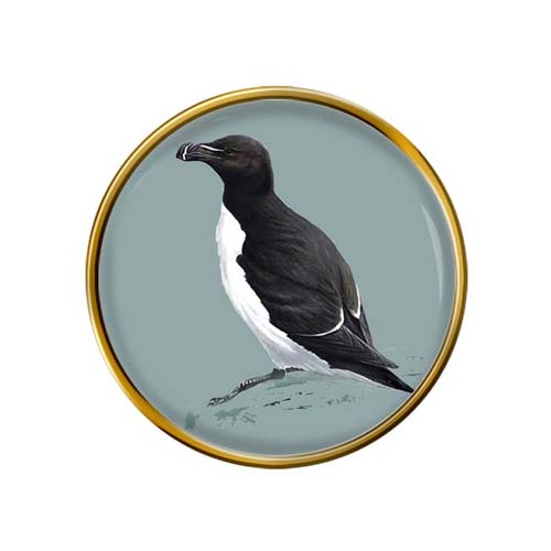 Rspb Razorbill Pin UK Gift Shop Razorbill Pin Badge