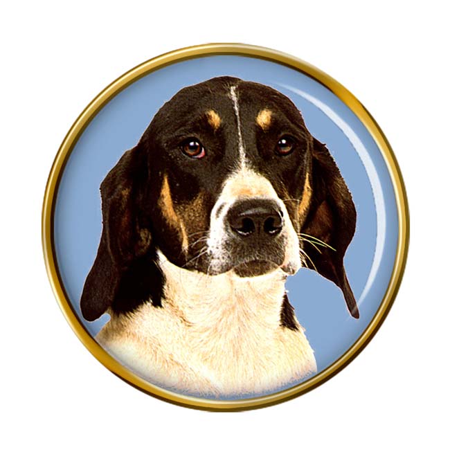 American Foxhound Pin Badge