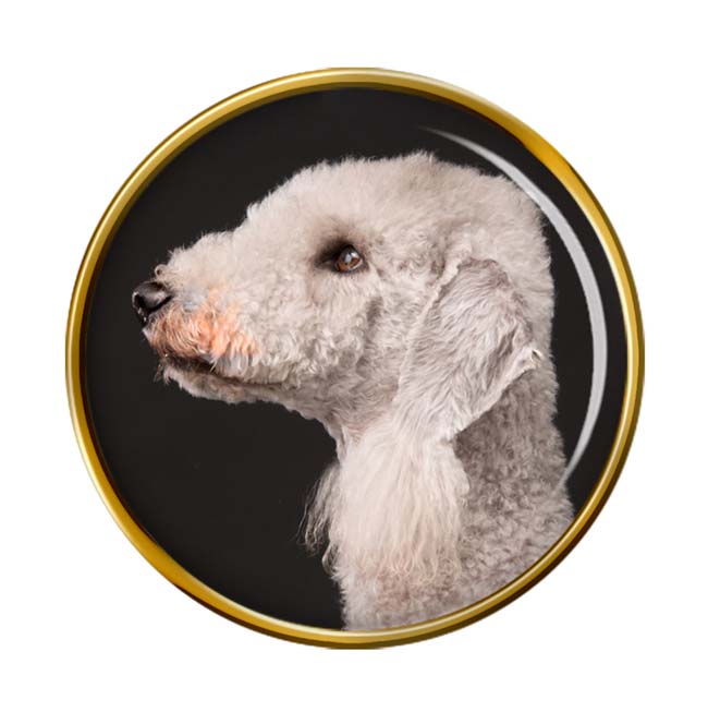 Bedlington Terrier Pin Badge