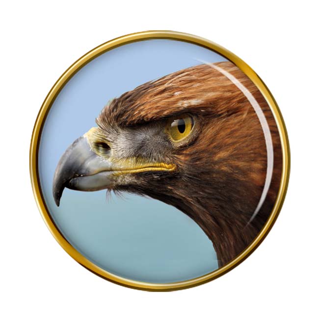 Golden Eagle Pin Badge