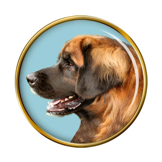 Leonberger Dog Pin Badge