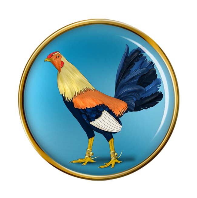 Spurred Gamecock Pin Badge