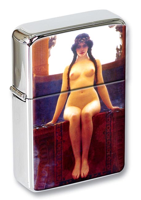 The Delphic Oracle by Godward Flip Top Lighter