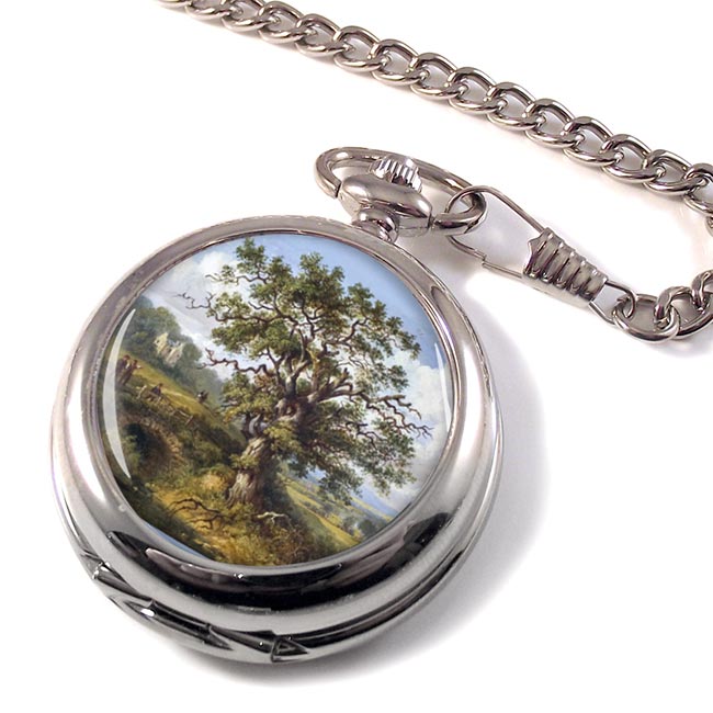 Wallace Oak by Jane Nasmyth Pocket Watch