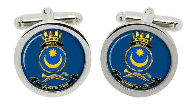 HMAS Brunei Royal Australian Navy Cufflinks in Box