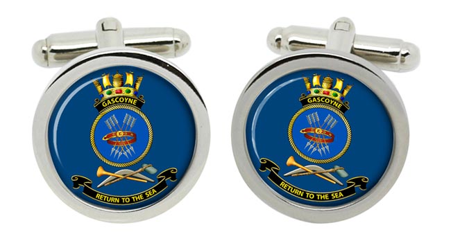 HMAS Gascoyne Royal Australian Navy Cufflinks in Box