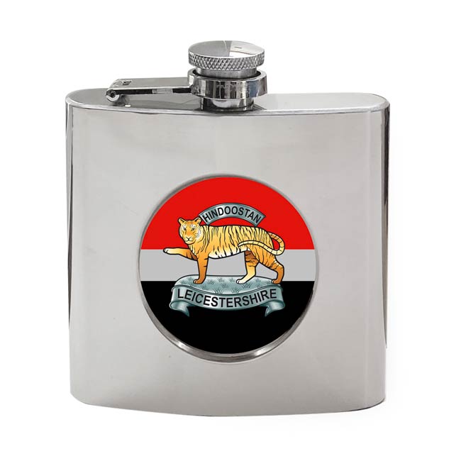 UK Gift Shop Leicestershire Regiment, British Army Hip Flask