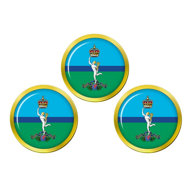 UK Gift Shop Royal Corps of Signals, British Army CR Golf Ball Markers