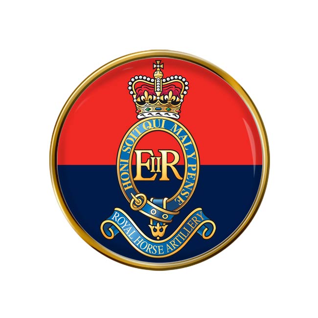 UK Gift Shop Royal Horse Artillery (RHA), British Army ER Pin Badge
