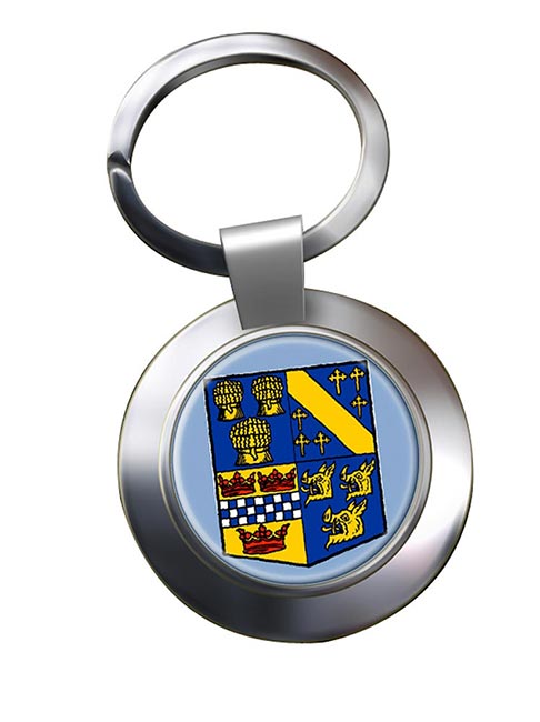 Aberdeenshire (Scotland) Metal Key Ring