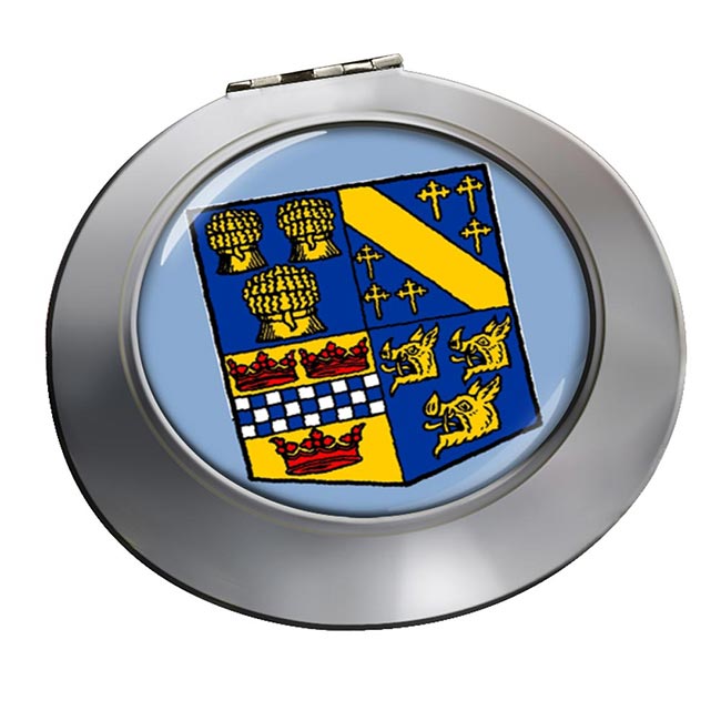 Aberdeenshire (Scotland) Round Mirror