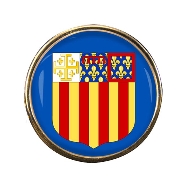 Aix-en-Provence (France) Round Pin Badge