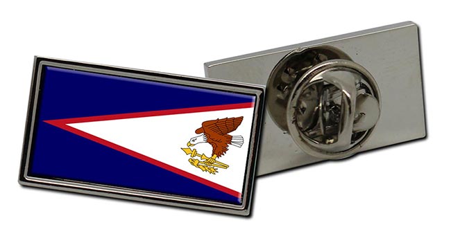 American Samoa Flag Pin Badge