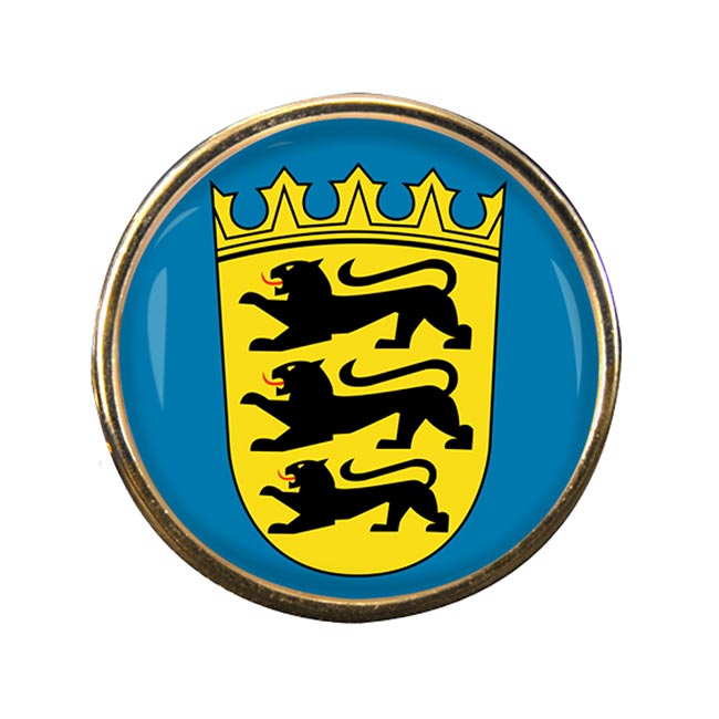 Baden-Wurttemberg (Germany) Round Pin Badge