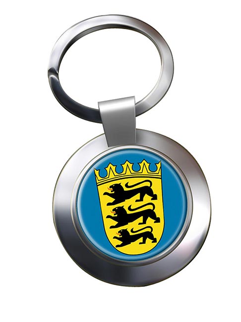 Baden-Wurttemberg (Germany) Metal Key Ring