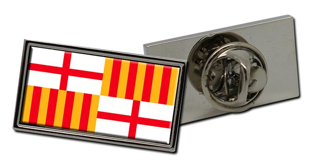 Barcelona (Spain) Flag Pin Badge