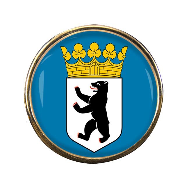 Berlin (Germany) Round Pin Badge