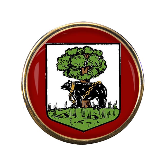 Berwickshire (Scotland) Round Pin Badge