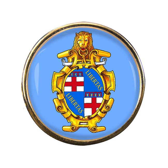 Bologna (Italy) Round Pin Badge