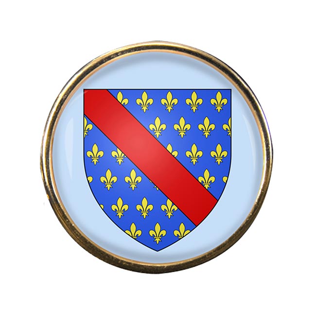 Bourbonnais (France) Round Pin Badge