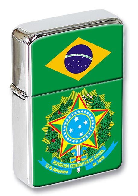 Brazil Brasil Flip Top Lighter