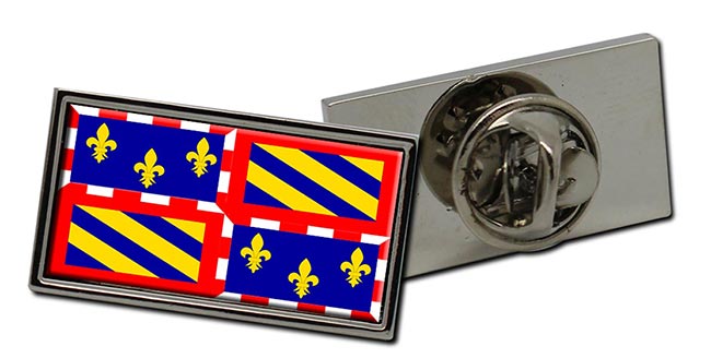Bourgogne Burgundy (France) Flag Pin Badge