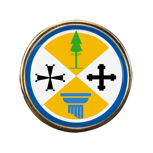 Calabria (Italy) Round Pin Badge