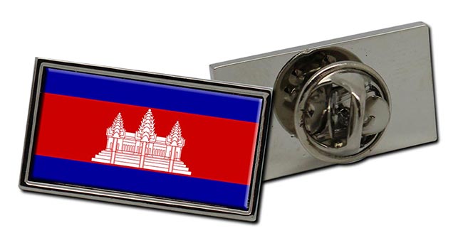 Cambodia Flag Pin Badge