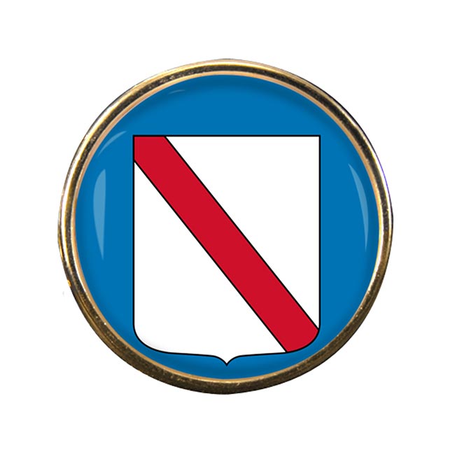 Campania (Italy) Round Pin Badge