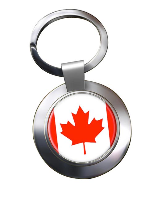 Canada Metal Key Ring