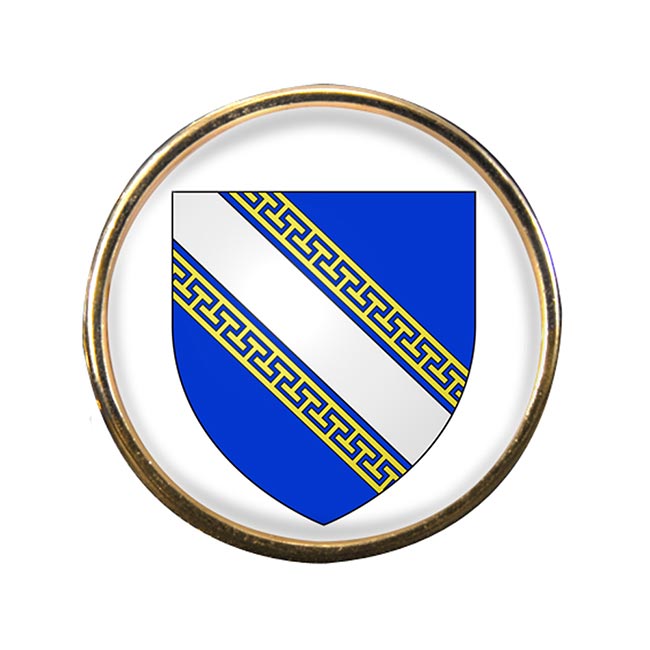 Champagne-Ardenne (France) Round Pin Badge
